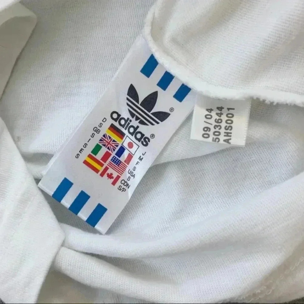 Vtg Y2K Adidas Tee - Picture 7 of 9